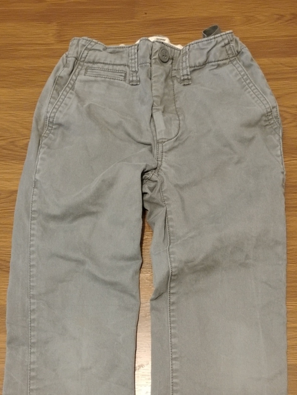): GAP Kids Boys Cozy Lined Chino Pants Gray Size 7 S (6-7)